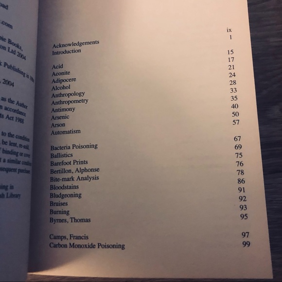 Encyclopedia of Forensic Science - Picture 6 of 7